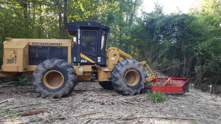 Travaux débroussaillage mécanisé Lironville